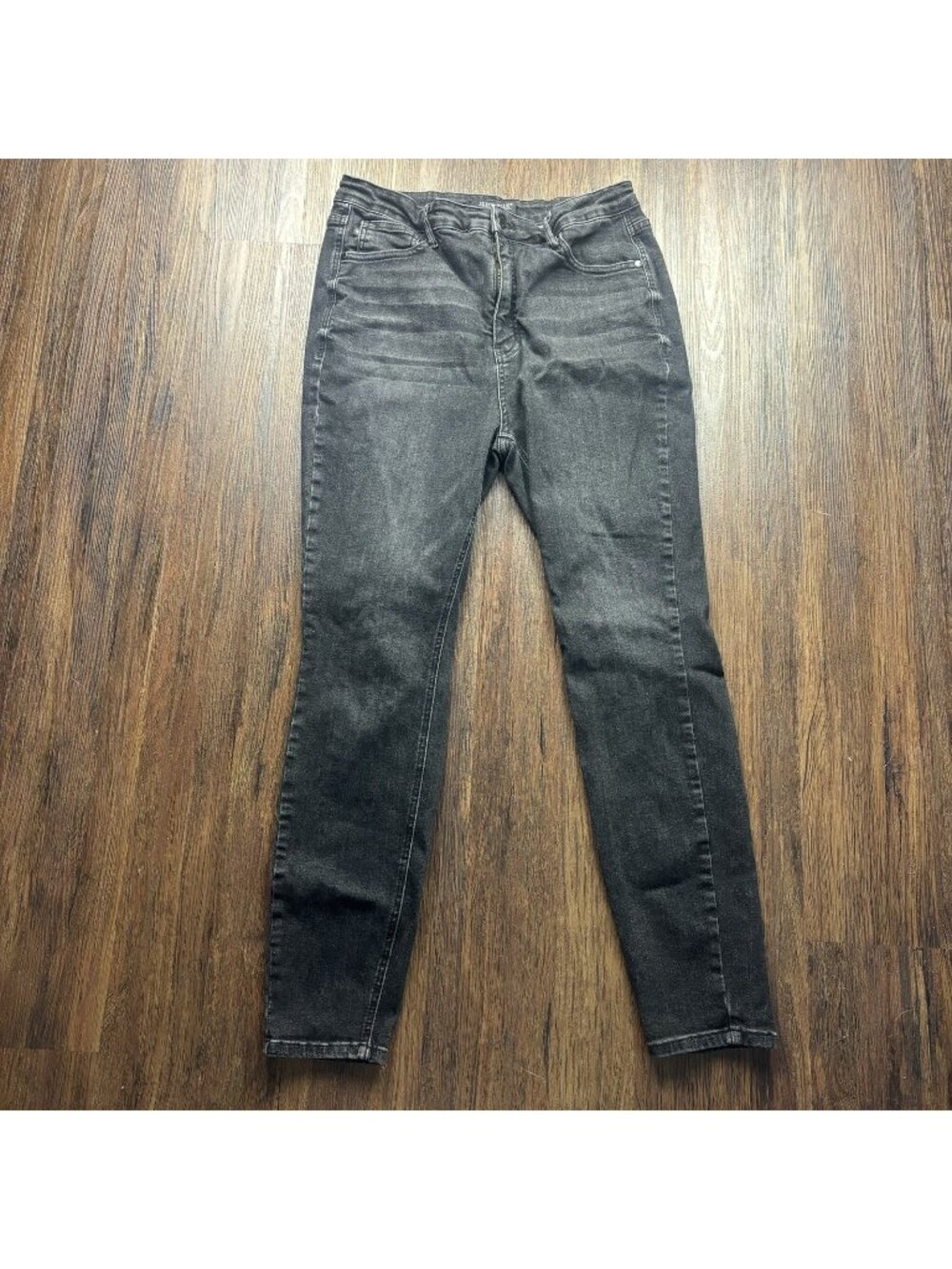 Judy Blue Skinny Fit Jeans Black Wash Women's Size 15/32